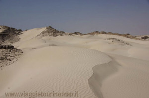 Dune bianche di al Khaluf, Oman